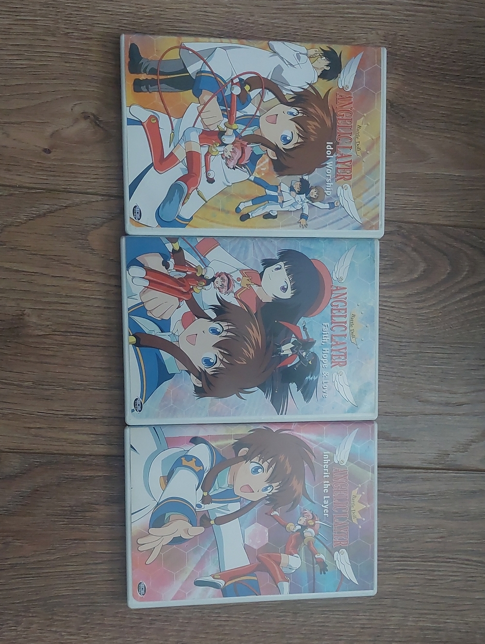 Anime DVD Set - Angelic Layer (3 Pack) - Vol 4. 3 And 6 Lot